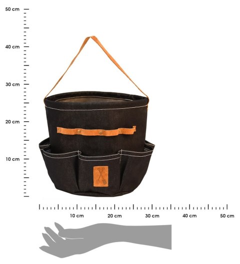 Torba na narzędzia ogrodnicze jeans