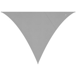 ŻAGIEL PRZECIWSŁONECZNY OGRODOWY TRÓJKĄT 3X3X4M SZARY