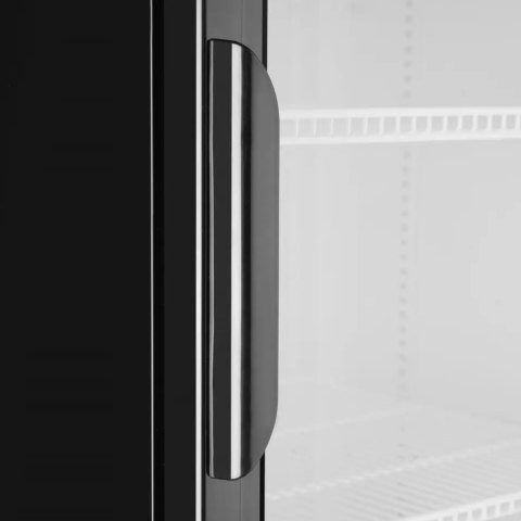 Witryna szafa chłodnicza z podświetlanym panelem reklamowym 360L