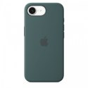 Etui silikonowe do iPhonea 16e - górskie jezioro