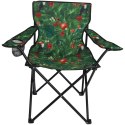 KRZESŁO TURYSTYCZNE SKŁADANE 50x50x80CM FLOWER ENERO CAMP