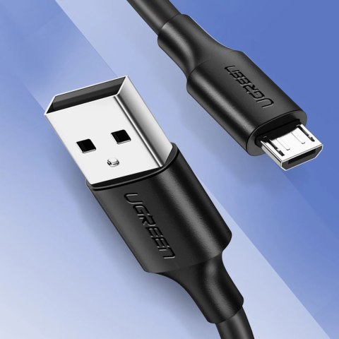 Kabel przewód micro USB - USB-A 0.5m - czarny