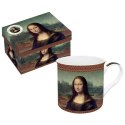Mona Lisa - Kubek Porcelanowy w Ozdobnym Pudełku 300 ml
