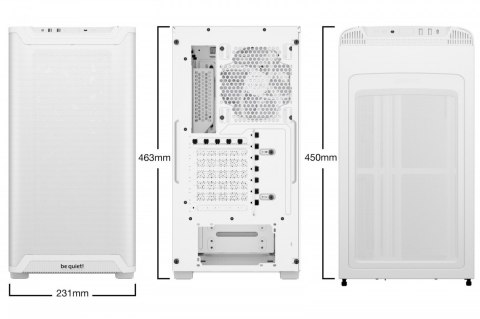 Obudowa Pure Base 501 LX ARGB biała