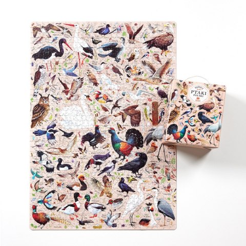 Puzzle Puzzlove Ptaki 1000 elementów