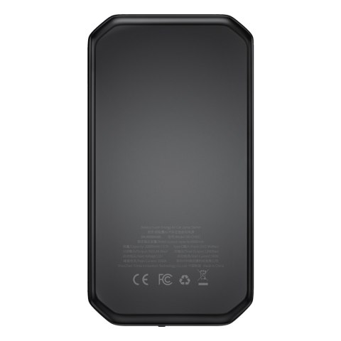 3w1 Urządzenie rozruchowe Car Jump Starter powerbank 10000mAh latarka LED - czarny