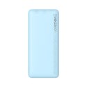Powerbank 10000mAh Airpow Fast Charge 20W - niebieski