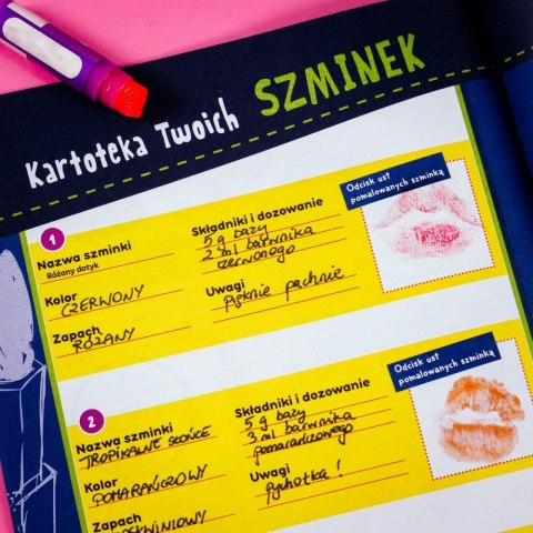 Laboratorium naukowe Im a Genius - Manufaktura szminek