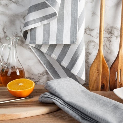 Komplet 2 ścierek KARIN 50x70 srebrne