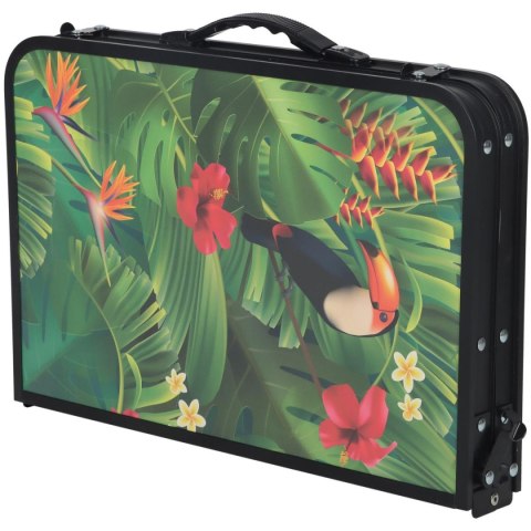 STOLIK TURYSTYCZNY SKŁADANY KEMPINGOWY 60X45X25/56CM FLOWER