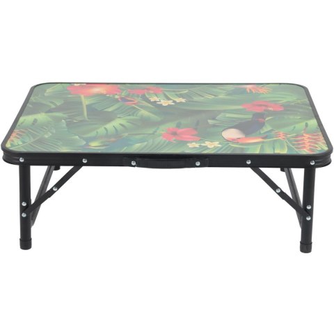 STOLIK TURYSTYCZNY SKŁADANY KEMPINGOWY 75x55x25-59CM FLOWER