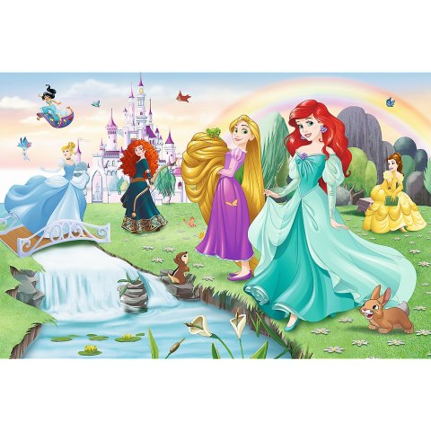 Puzzle - 60 - Poznaj Księżniczki - Disney Princess - Trefl 17361