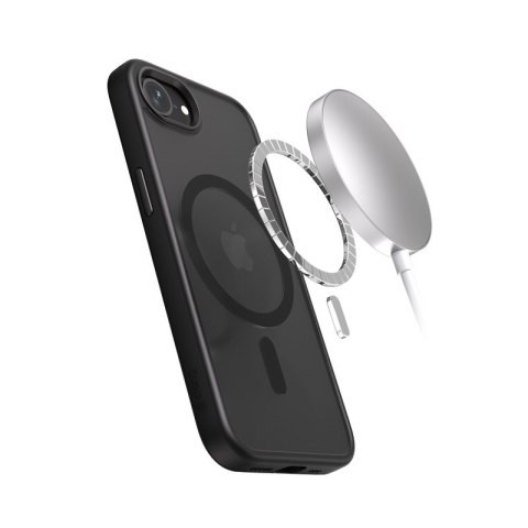 Hybrid Frost MAG Cover - Etui iPhone 17e / 16e MagSafe Czarne