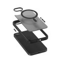 Hybrid Frost MAG Cover - Etui iPhone 17e / 16e MagSafe Czarne
