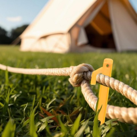 ŚLEDZIE DO NAMIOTU 22CM KPL. 6SZT PLASTIK ENERO CAMP