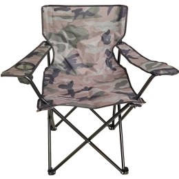 KRZESŁO TURYSTYCZNE SKŁADANE 50X50X80CM CAMUFLAGE ENERO CAMP