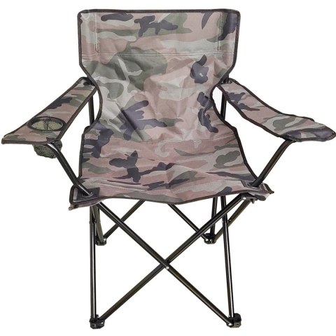 KRZESŁO TURYSTYCZNE SKŁADANE 50X50X80CM CAMUFLAGE ENERO CAMP