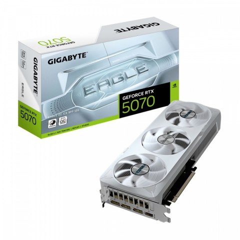 Karta graficzna GeForce RTX 5070 EAGLE OC ICE SFF 12G 192BIT GDDR7 3DP/HDMI