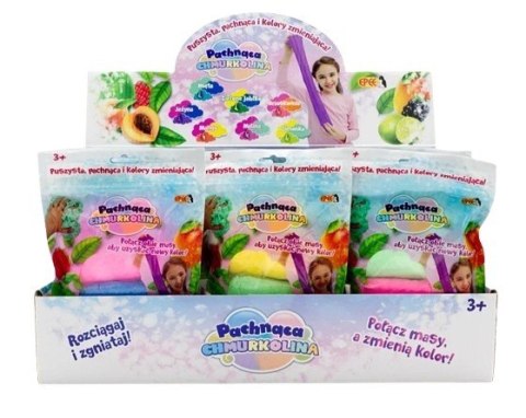 Masa plastyczna Pachnąca Chmurkolina 2x30g mix 12 sztuk display