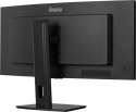 Monitor 34 cali XCB3497WQSNP-B1 VA,UWQHD,1500R,USB-cDock,KVM,95W, 2xHDMI, 1xDP, RJ45,2x5W,21:9 /5y/