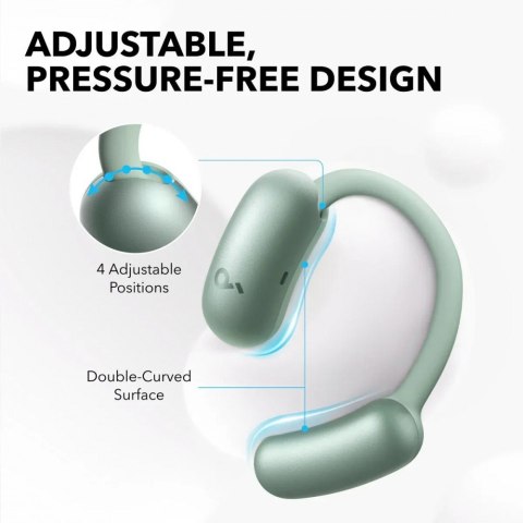 Słuchawki bezprzewodowe Soundcore Aero Fit 2 Bluetooth zielone