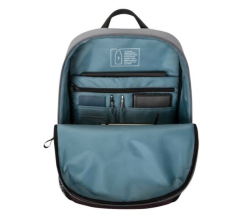 Plecak 16 cali Sagano EcoSmart Campus czarno-zielony