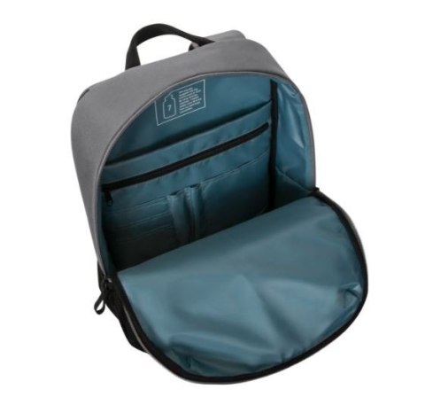 Plecak 16 cali Sagano EcoSmart Campus czarno-zielony