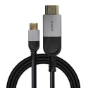 Kabel Adapter USB-C na HDMI high speed 4K | 60Hz | 32AWG | 2m