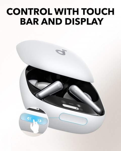 Słuchawki bezprzewodowe Soundcore Liberty 4 PRO Bluetooth białe