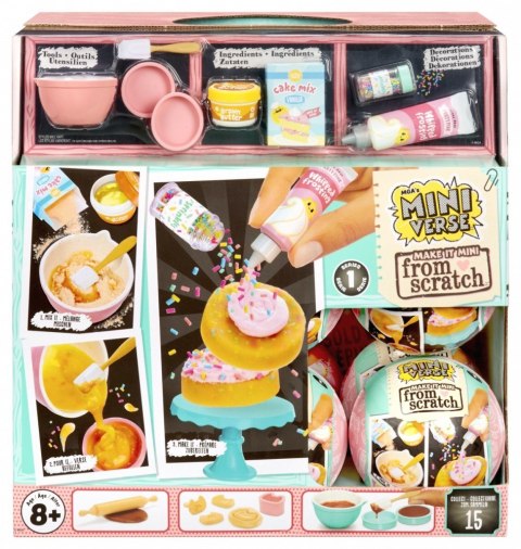 Figurki Miniverse Make It Mini From Scratch Display 15 sztuk