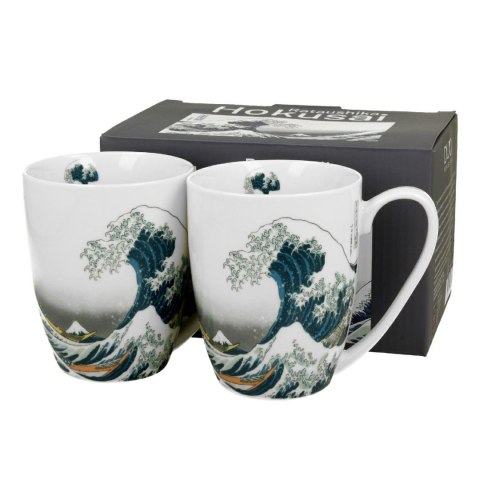 Komplet 2 kubków 350 ml Hokusai The Great Wave