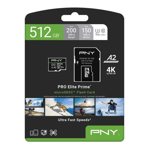 Karta pamięci microSDXC Elite Prime 512GB + adapter SD