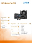 Płyta główna X870 GAMING PLUS WIFI A M5 4DDR5 ATX