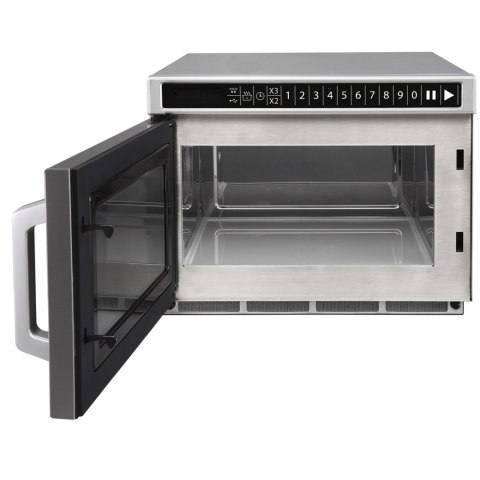 Kuchenka mikrofalowa profesjonalna 100 programów USB 3000 W poj. 18L