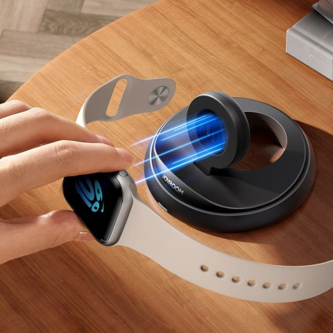 Ładowarka indukcyjna składana do zegarków Apple Watch - czarna