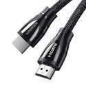 Kabel przewód audio video HDMI 2.1 8K 60Hz 4K 120Hz 1m - czarny