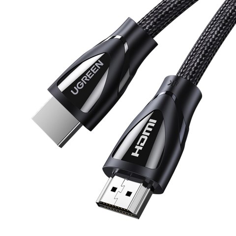 Kabel przewód audio video HDMI 2.1 8K 60Hz 4K 120Hz 1m - czarny