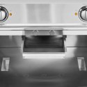 Grill lawowy elektryczny z kamieniami 50-300C 8.1 kW 400 V
