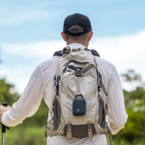 Mały turystyczny głośnik bezprzewodowy Mirtune H1 Bluetooth 8W - niebieski