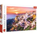 Puzzle - 1000 - Zachód słońca nad Santorini - Trefl 10435