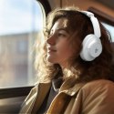 Słuchawki bezprzewodowe Sounfii Q20 ANC nauszne Bluetooth 5.3 - białe