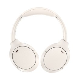 Słuchawki nauszne H6 ANC bezprzewodowe Bluetooth 5.3 IPX4 - białe