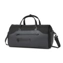 Torba podróżna Premium na garnitur i obuwie z kieszenią na mokre rzeczy 50l - czarna