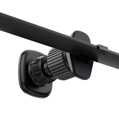 Uchwyt magnetyczny na telefon na kratkę nawiewu - czarny