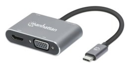 EFBE-SCHOTT Adapter USB-C na HDMI 4K*30Hz, HDMI USB-A USB-C PD HDMI VGA 130691