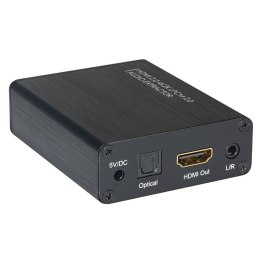 BARKAN Ekstraktor audio SPDIF 5.1CH, analog 3.5 mm 2CH z HDMI 4K60Hz IDATA HDMI-EA4K