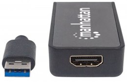 MANHATTAN Adapter graficzny USB 3.0 na HDMI 1080P M/F 152259