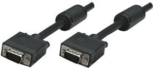 MANHATTAN Kabel SVGA 15 pin D-Sub na 15 pin D-Sub M/M plus Ferryt 10 m 317696