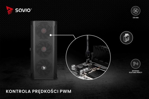 Wentylator BLADE 120mm 4-pin PWM