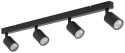 Lampa Sufitowa SPOT TOP Czarny 4xGU10